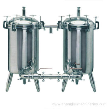 double vacuum filter machine